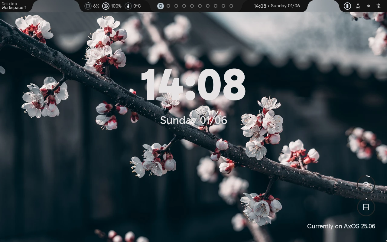AxOsの公式スクリーンショット