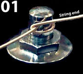 弦の取り付け方1